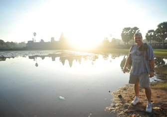 Sunrise over Ankor Wat, Cambodia